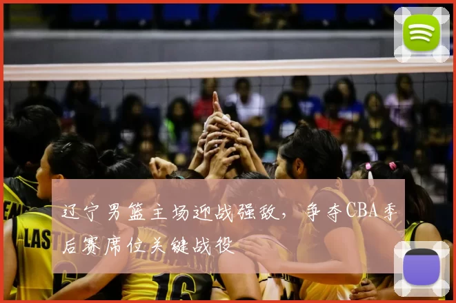 辽宁男篮主场迎战强敌，争夺CBA季后赛席位关键战役