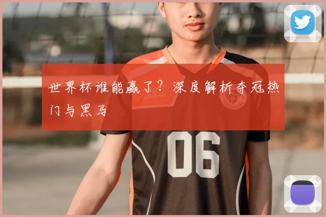 世界杯谁能赢了？深度解析夺冠热门与黑马