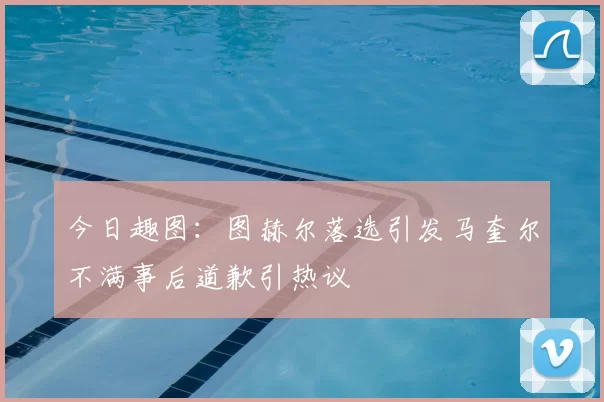 今日趣图：图赫尔落选引发马奎尔不满事后道歉引热议