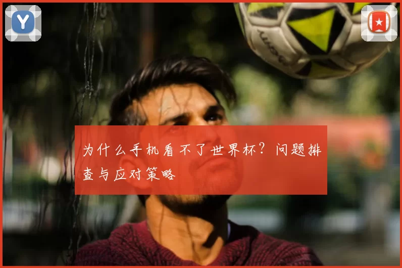为什么手机看不了世界杯？问题排查与应对策略